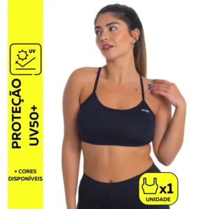 Top Fitness para Malhar Treino Academia Alça Suplex Sem Bojo Snugg