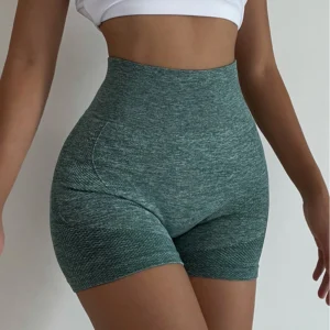Mulheres yoga shorts de cintura alta levantamento de bunda