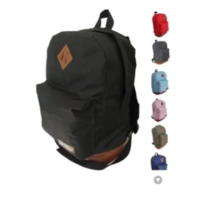 Mochila masculina e feminina Ludoraal Barra bela Preta/ Mochila escolar(fundo marrom)