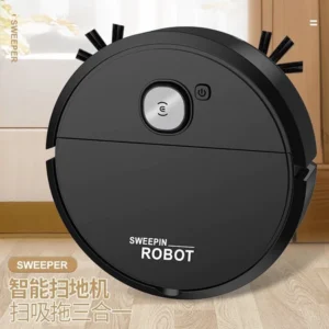 Robo Aspirador Varredor De Pó Automatico Sem Fio Robo Inteligente Limpeza Domestica